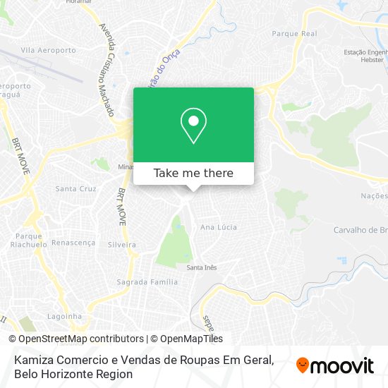 Kamiza Comercio e Vendas de Roupas Em Geral map