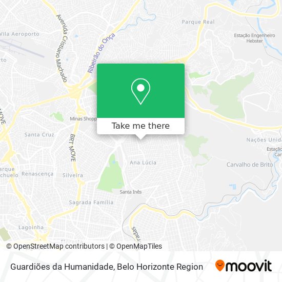 Guardiões da Humanidade map