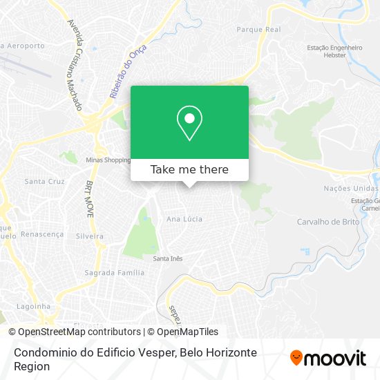 Condominio do Edificio Vesper map
