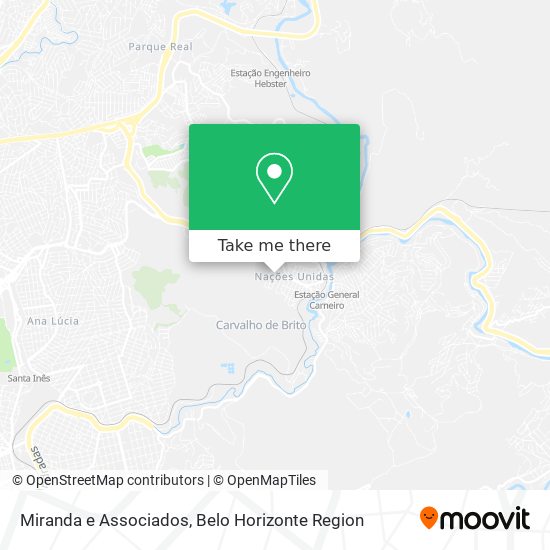 Miranda e Associados map