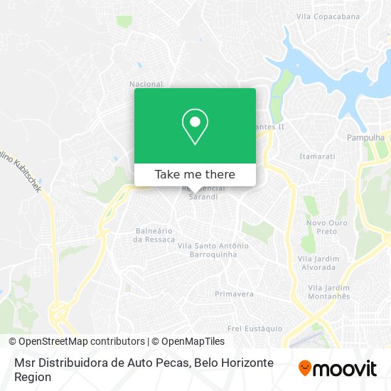 Msr Distribuidora de Auto Pecas map