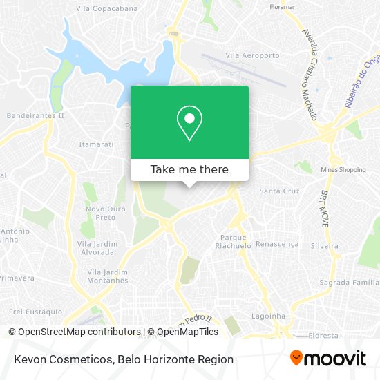 Kevon Cosmeticos map