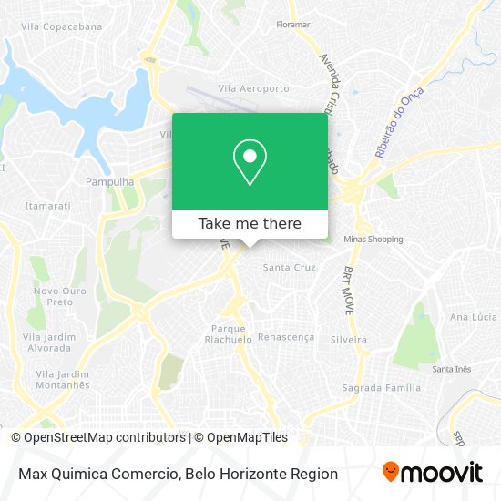Max Quimica Comercio map
