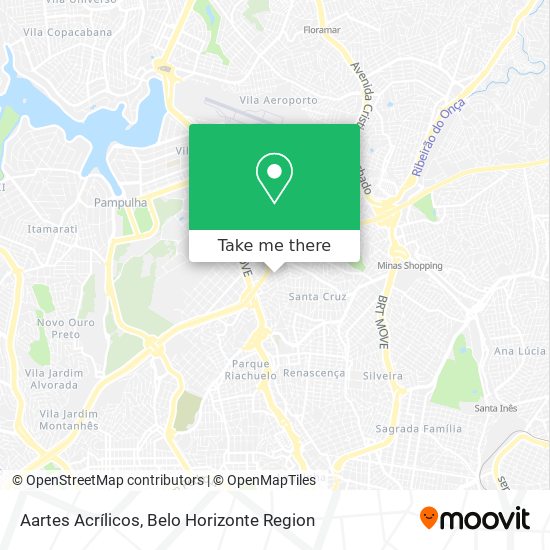 Aartes Acrílicos map