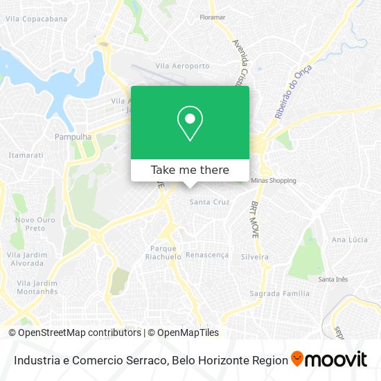 Industria e Comercio Serraco map