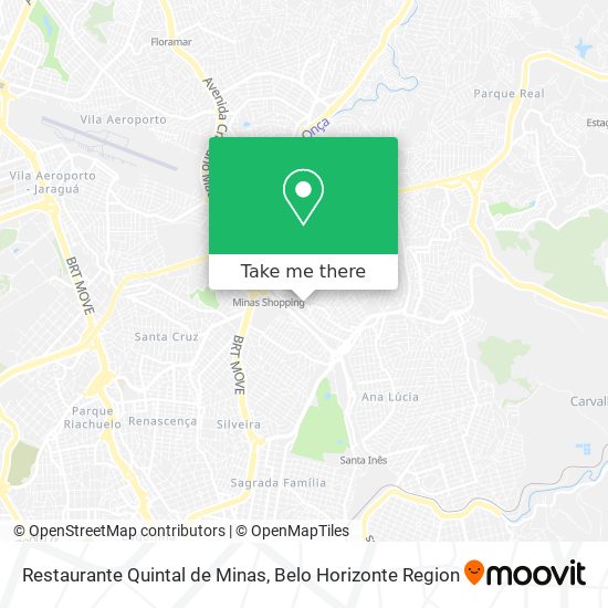 Restaurante Quintal de Minas map