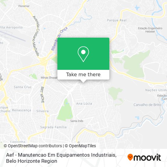 Aef - Manutencao Em Equipamentos Industriais map