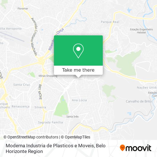 Moderna Industria de Plasticos e Moveis map