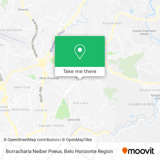 Borracharia Neiber Pneus map