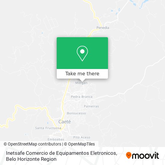 Inetsafe Comercio de Equipamentos Eletronicos map