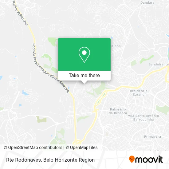 Rte Rodonaves map