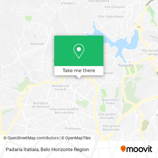 Padaria Itatiaia map