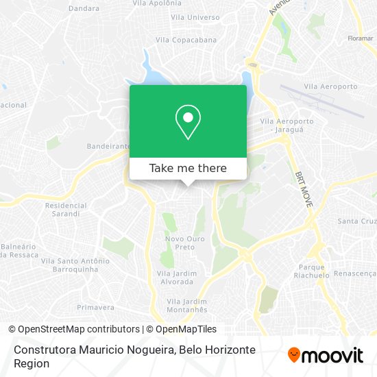 Mapa Construtora Mauricio Nogueira