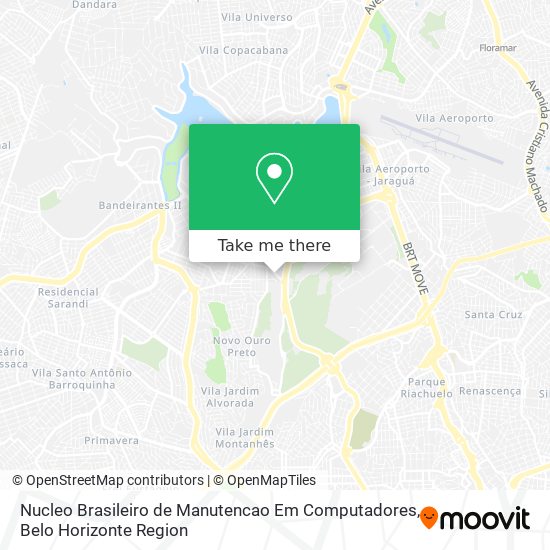 Mapa Nucleo Brasileiro de Manutencao Em Computadores