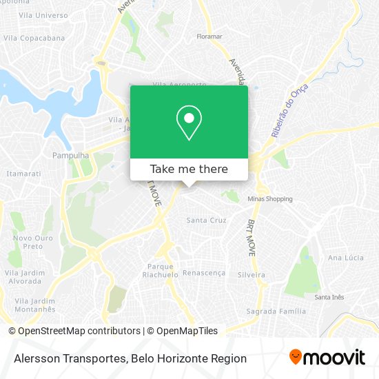 Alersson Transportes map