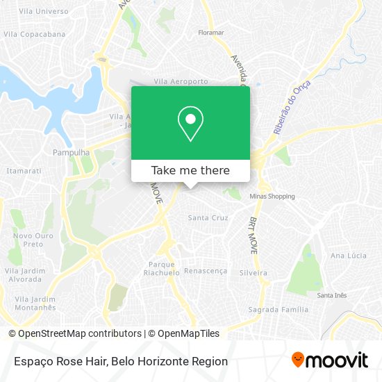 Espaço Rose Hair map