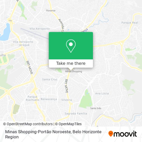 Minas Shopping-Portão Noroeste map