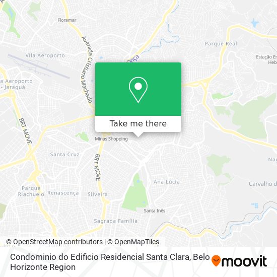 Condominio do Edificio Residencial Santa Clara map