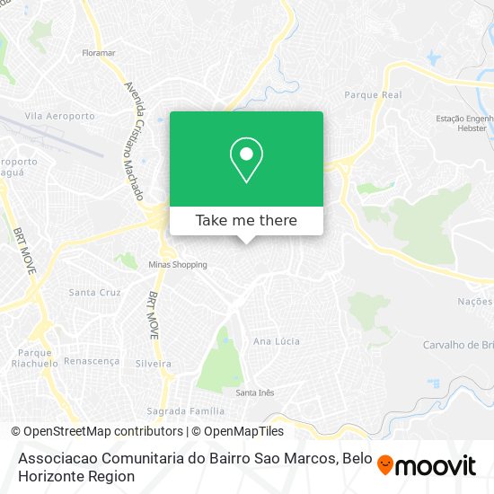 Associacao Comunitaria do Bairro Sao Marcos map