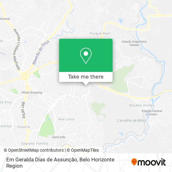 Em Geralda Dias de Assunção map