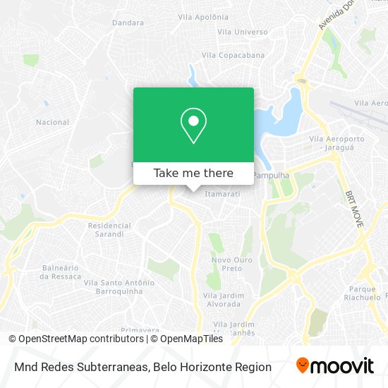 Mnd Redes Subterraneas map