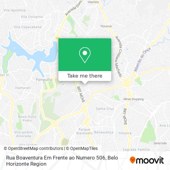 Rua Boaventura Em Frente ao Numero 506 map