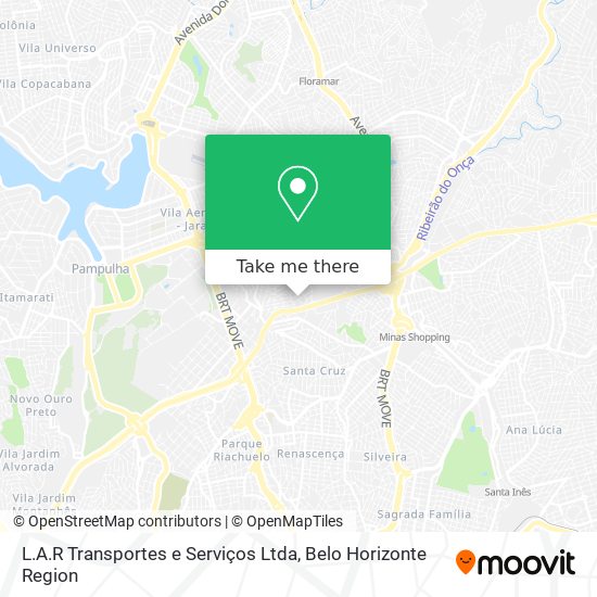 L.A.R Transportes e Serviços Ltda map