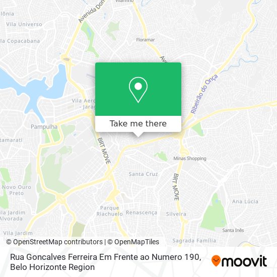 Rua Goncalves Ferreira Em Frente ao Numero 190 map