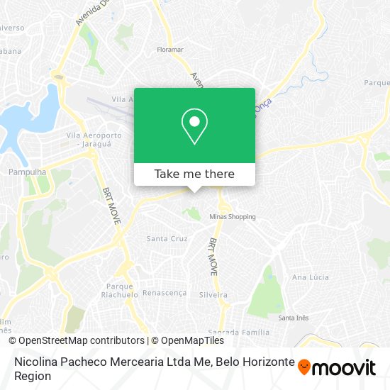Nicolina Pacheco Mercearia Ltda Me map