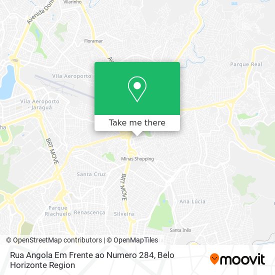 Rua Angola Em Frente ao Numero 284 map