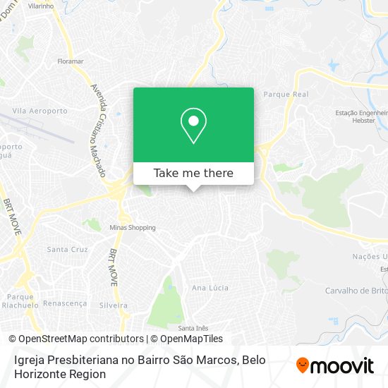 Igreja Presbiteriana no Bairro São Marcos map