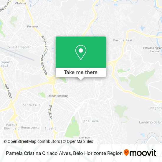 Pamela Cristina Ciriaco Alves map