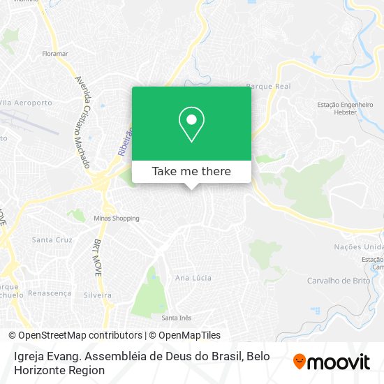 Igreja Evang. Assembléia de Deus do Brasil map