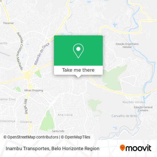 Inambu Transportes map
