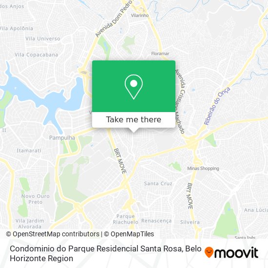 Condominio do Parque Residencial Santa Rosa map