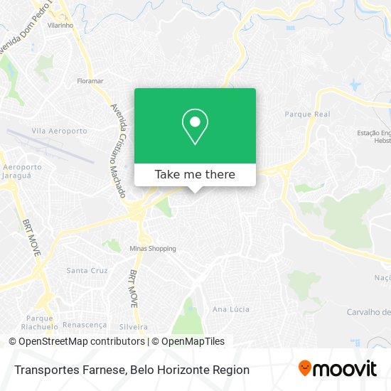Transportes Farnese map