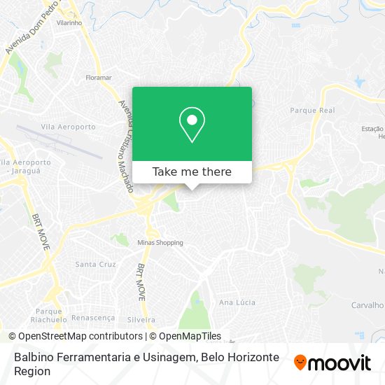Balbino Ferramentaria e Usinagem map
