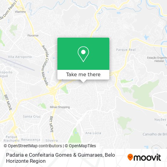 Padaria e Confeitaria Gomes & Guimaraes map