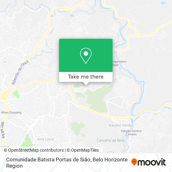 Comunidade Batista Portas de Sião map