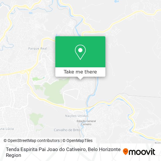 Tenda Espirita Pai Joao do Cativeiro map