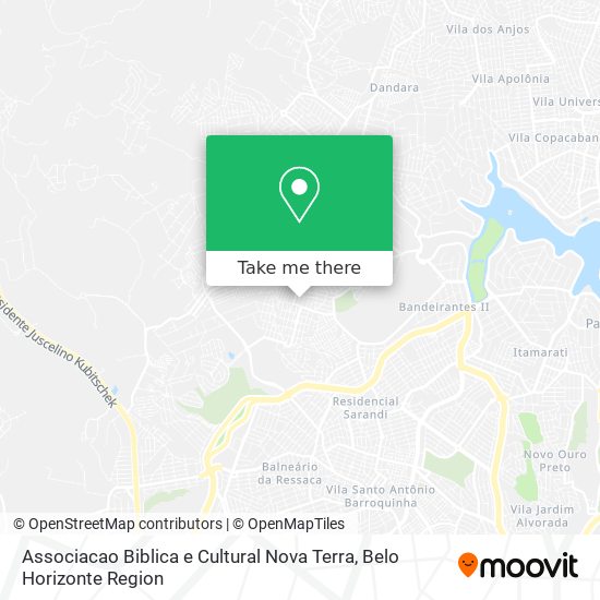 Associacao Biblica e Cultural Nova Terra map