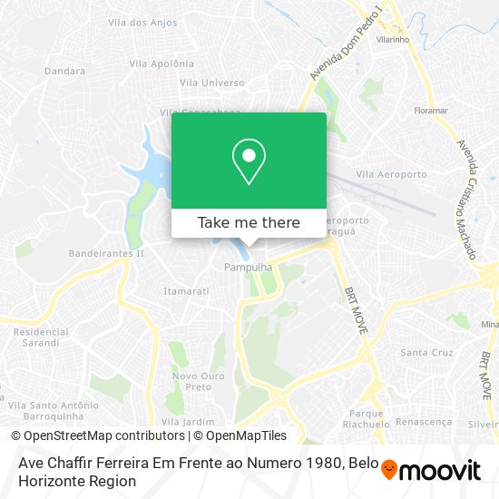Ave Chaffir Ferreira Em Frente ao Numero 1980 map