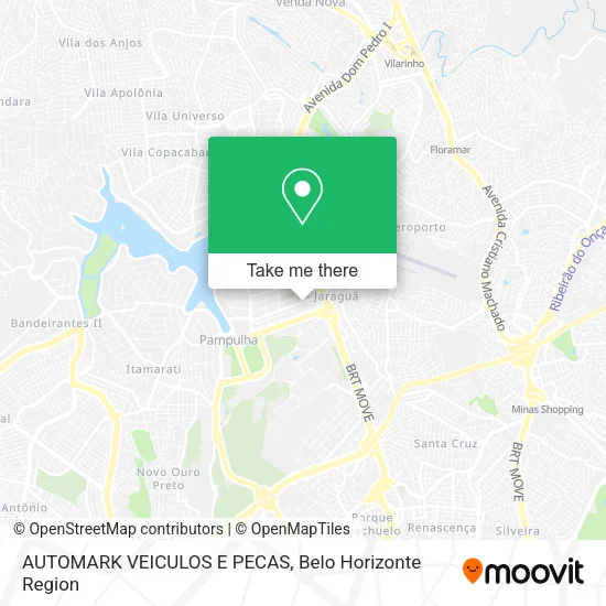 AUTOMARK VEICULOS E PECAS map
