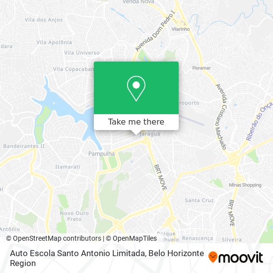 Auto Escola Santo Antonio Limitada map