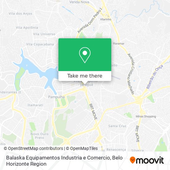 Balaska Equipamentos Industria e Comercio map