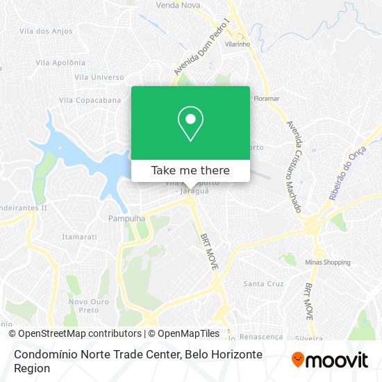 Condomínio Norte Trade Center map