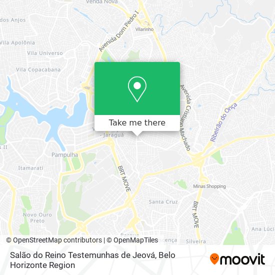 Salão do Reino Testemunhas de Jeová map