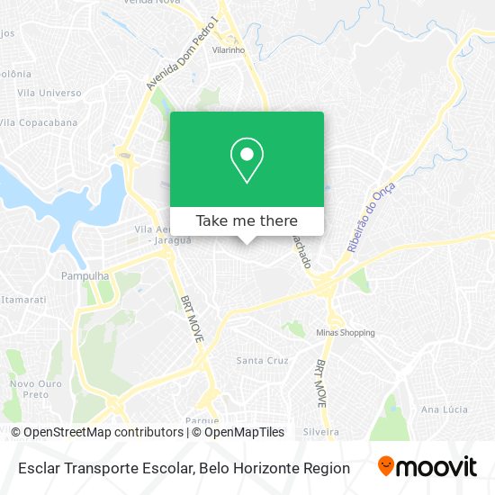 Esclar Transporte Escolar map