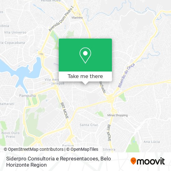 Siderpro Consultoria e Representacoes map
