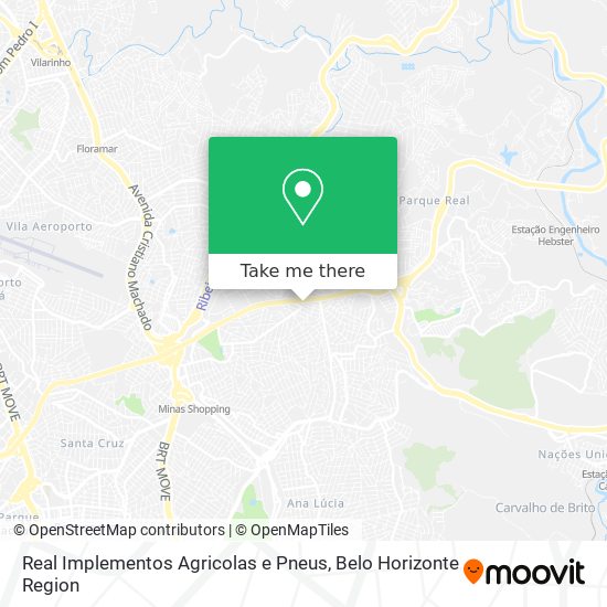 Real Implementos Agricolas e Pneus map
